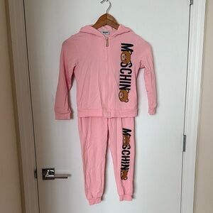 Moschino Pink Kids Matching Set